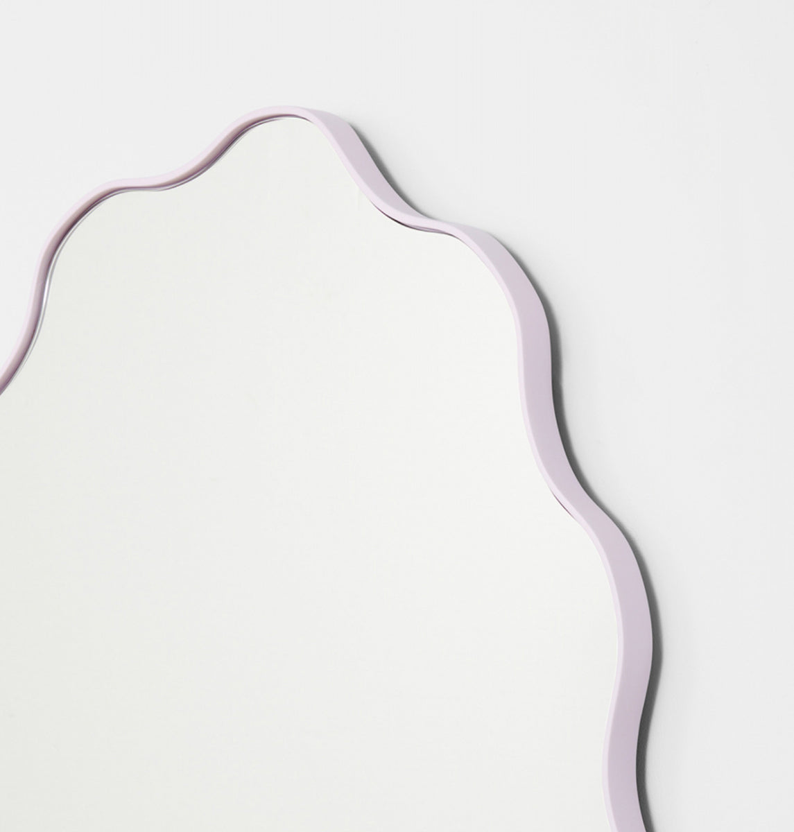 Artemis Oval Mirror - Lilac