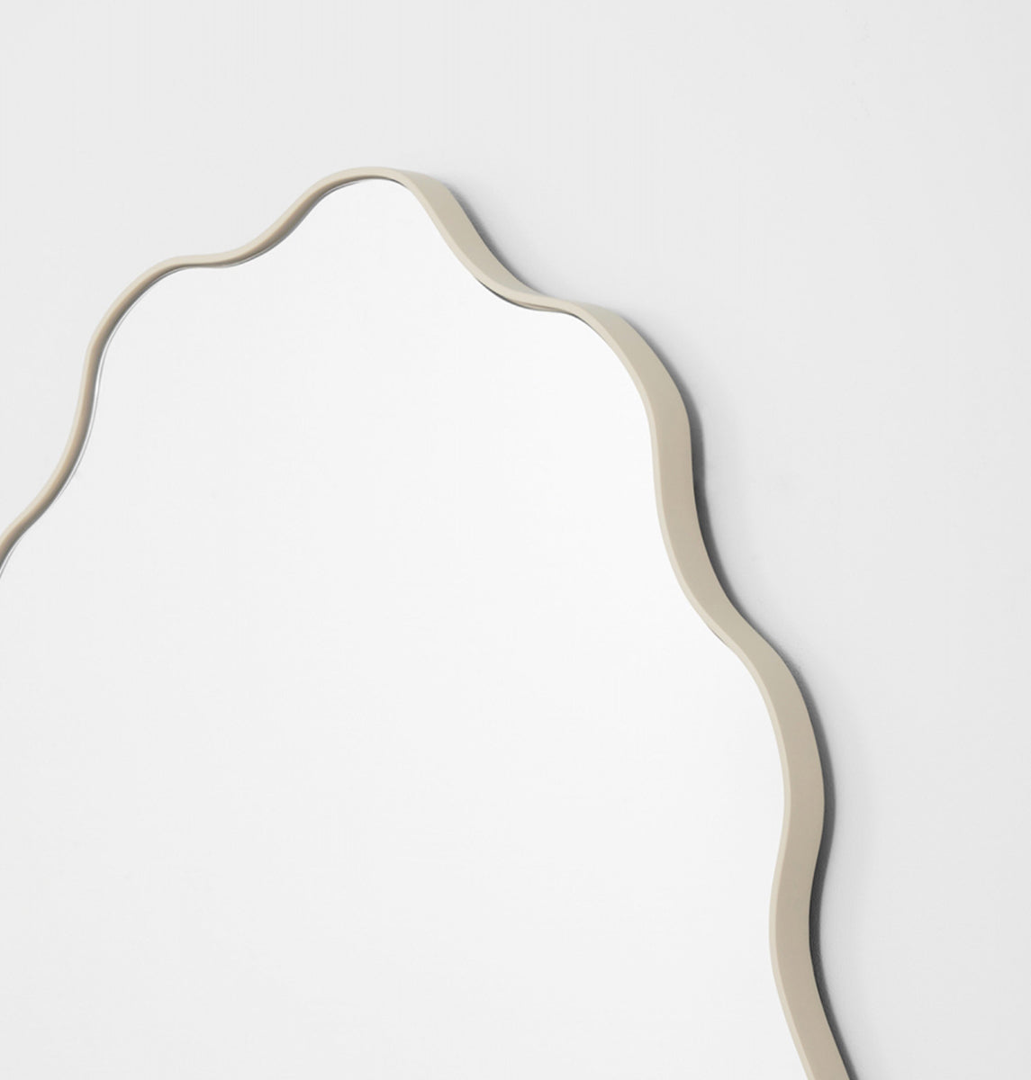 Artemis Oval Mirror - Sand