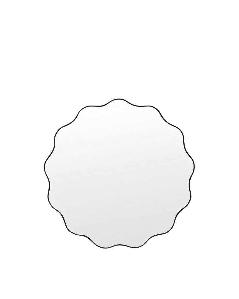 Artemis Round Mirror 100Cm x 100Cm - Black