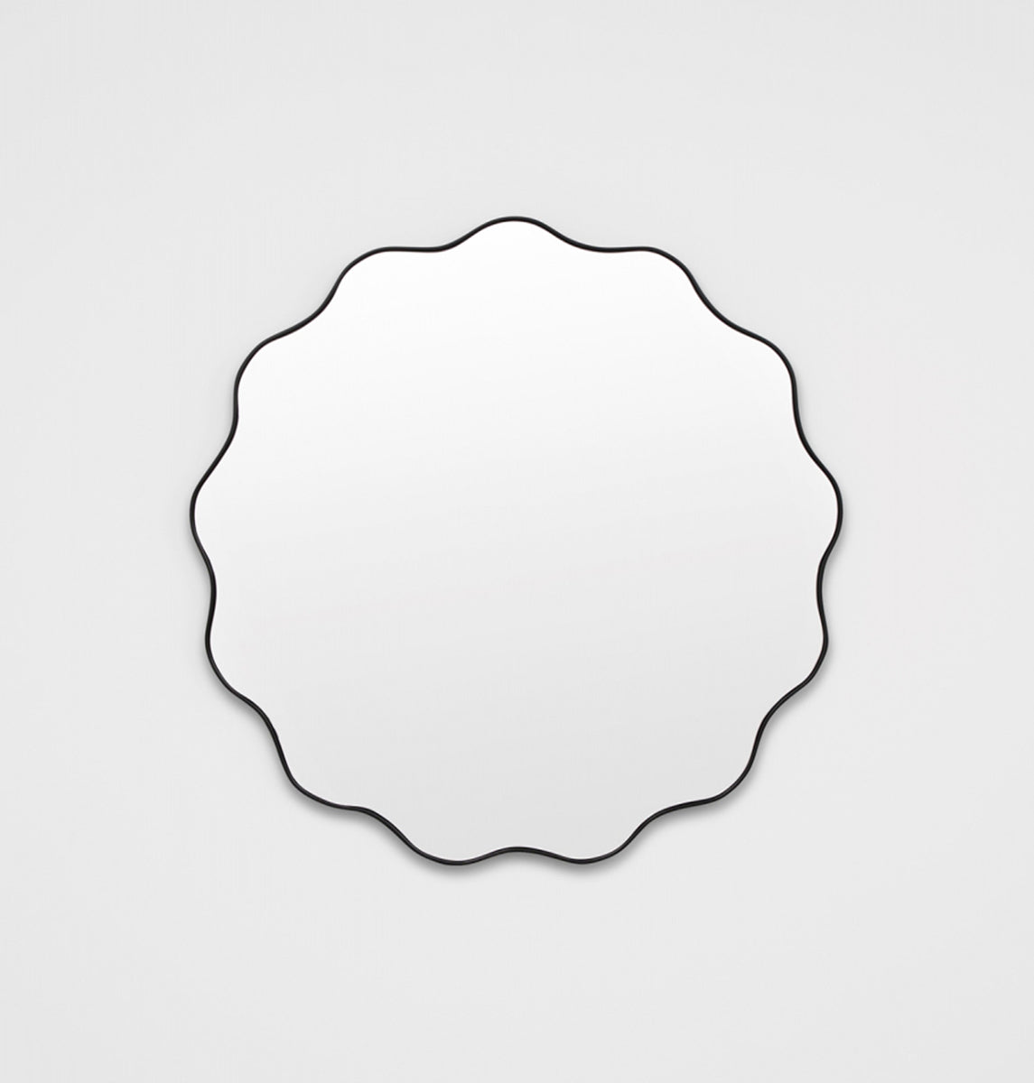 Artemis Round Mirror 100Cm x 100Cm - Black