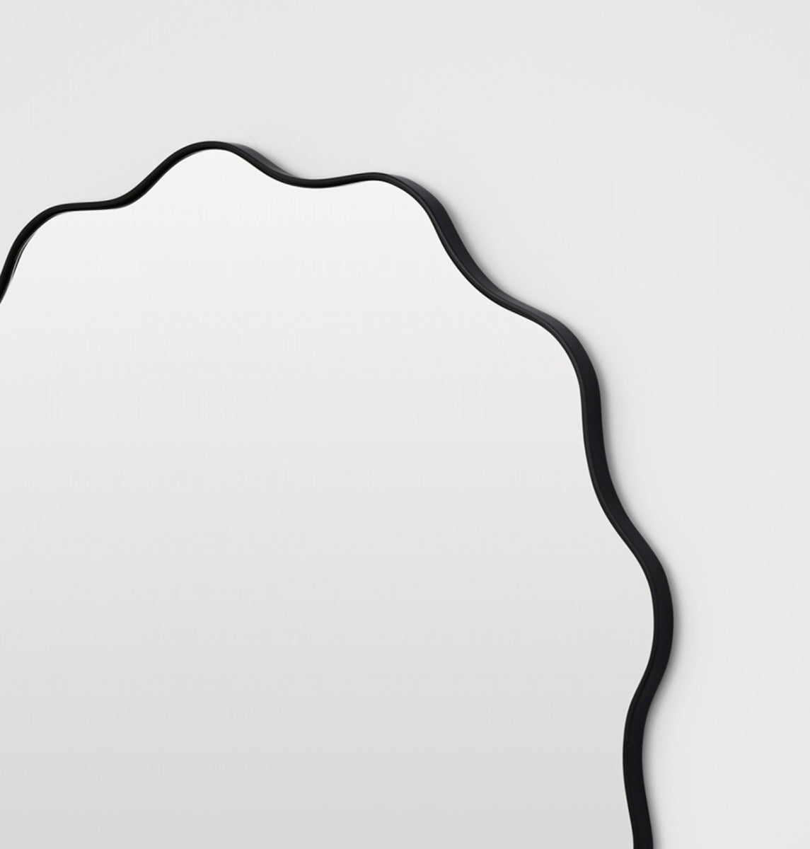 Artemis Round Mirror 100Cm x 100Cm - Black