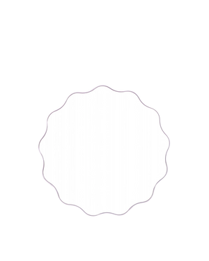 Artemis Round Mirror 100Cm x 100Cm - Lilac