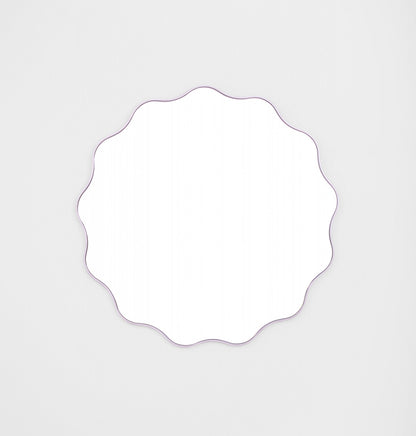Artemis Round Mirror 100Cm x 100Cm - Lilac
