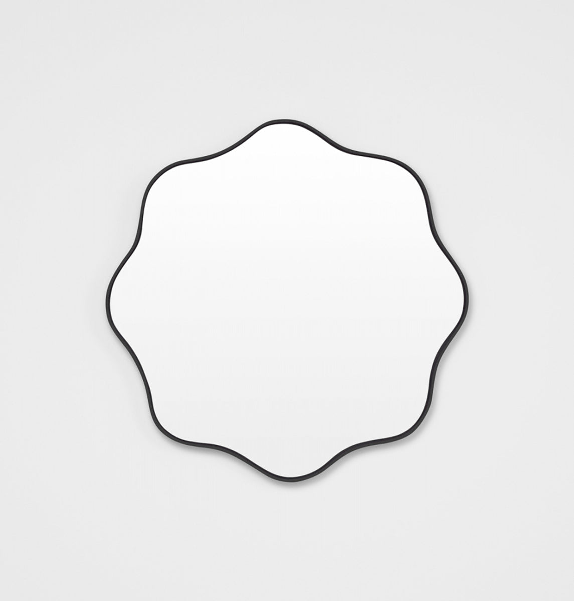 Artemis Round Mirror 65Cm x 65Cm - Black