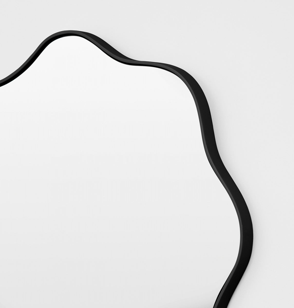 Artemis Round Mirror 65Cm x 65Cm - Black