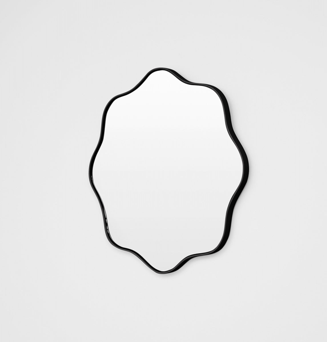 Artemis Round Mirror 65Cm x 65Cm - Black