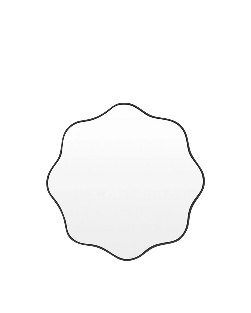 Artemis Round Mirror 65Cm x 65Cm - Black