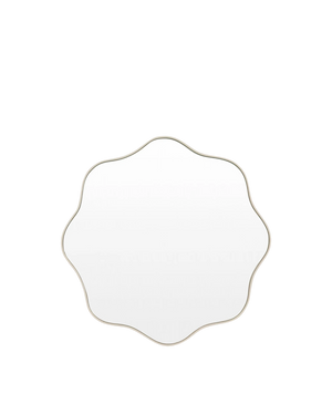 Artemis Round Mirror 65Cm x 65Cm - Sand