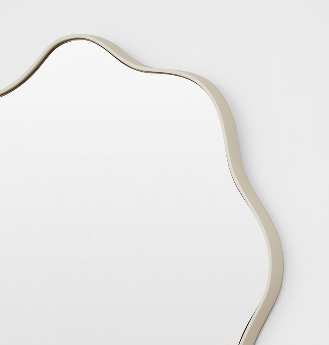 Artemis Round Mirror 65Cm x 65Cm - Sand