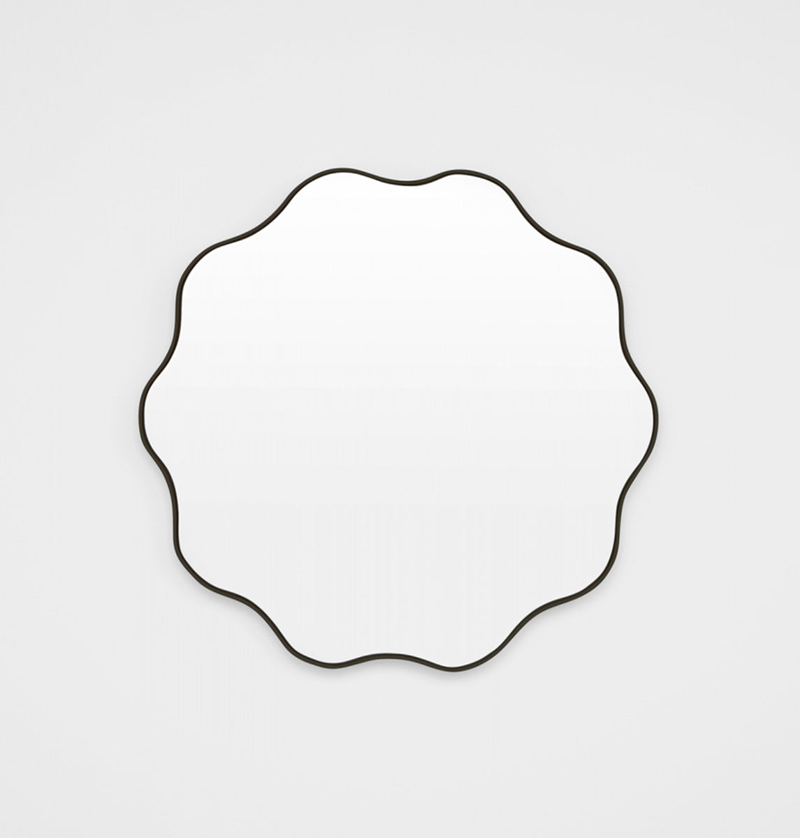 Artemis Round Mirror 80Cm x 80Cm - Black