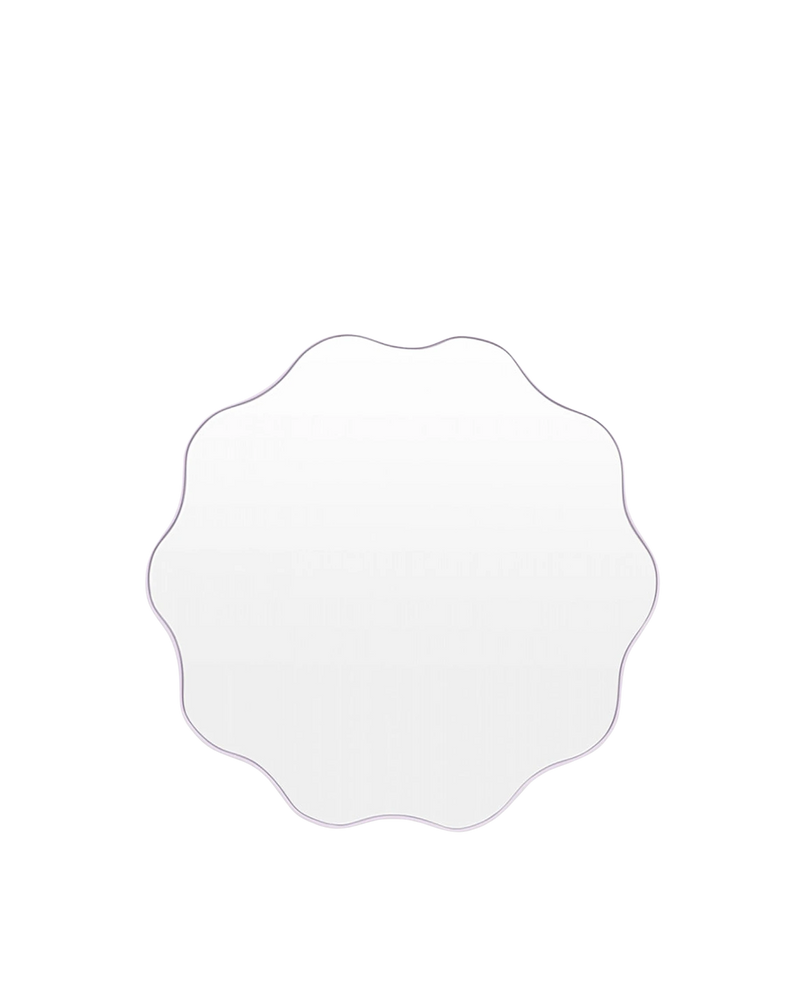 Artemis Round Mirror 80Cm x 80Cm - Lilac