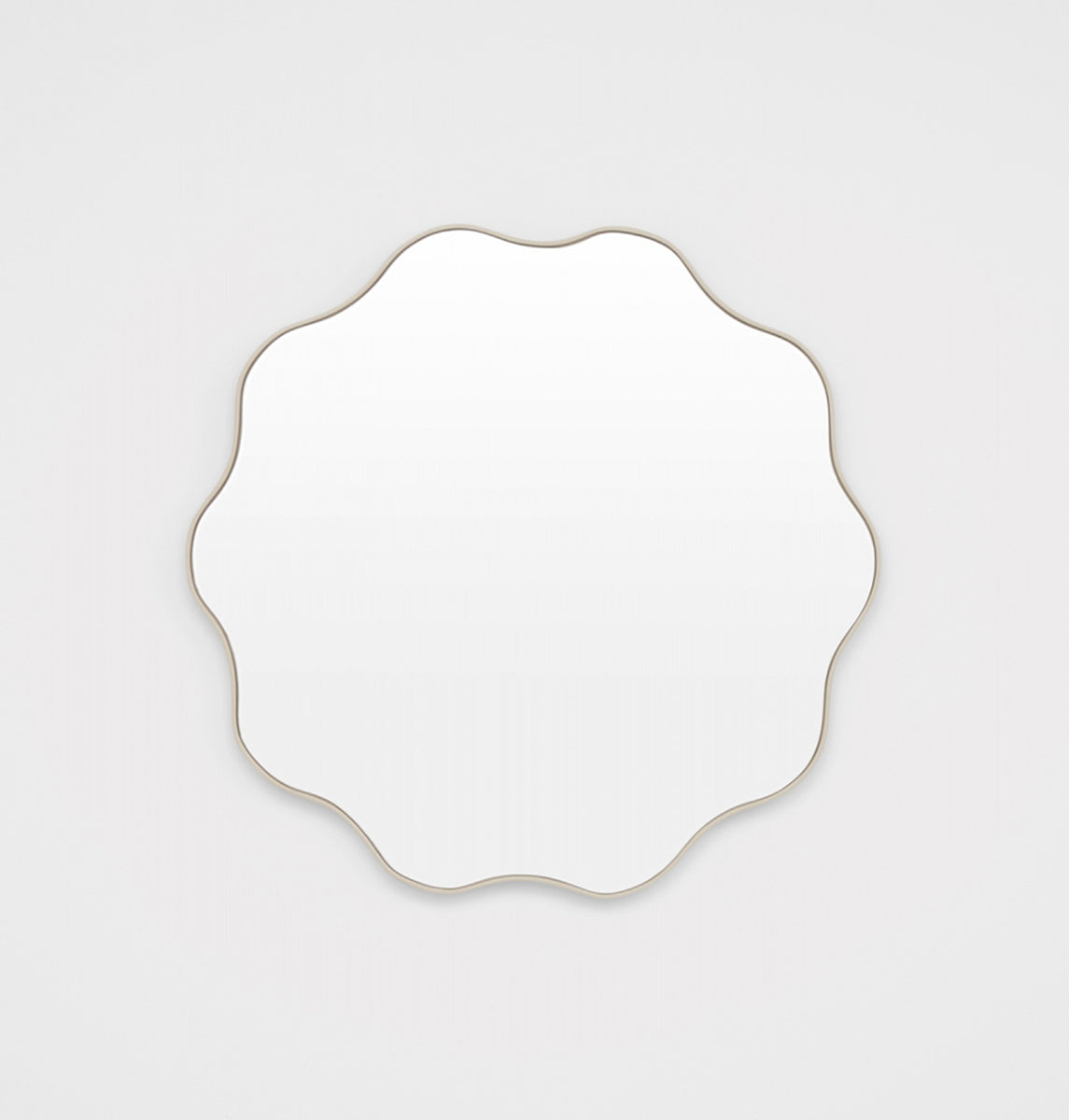 Artemis Round Mirror 80Cm x 80Cm - Sand