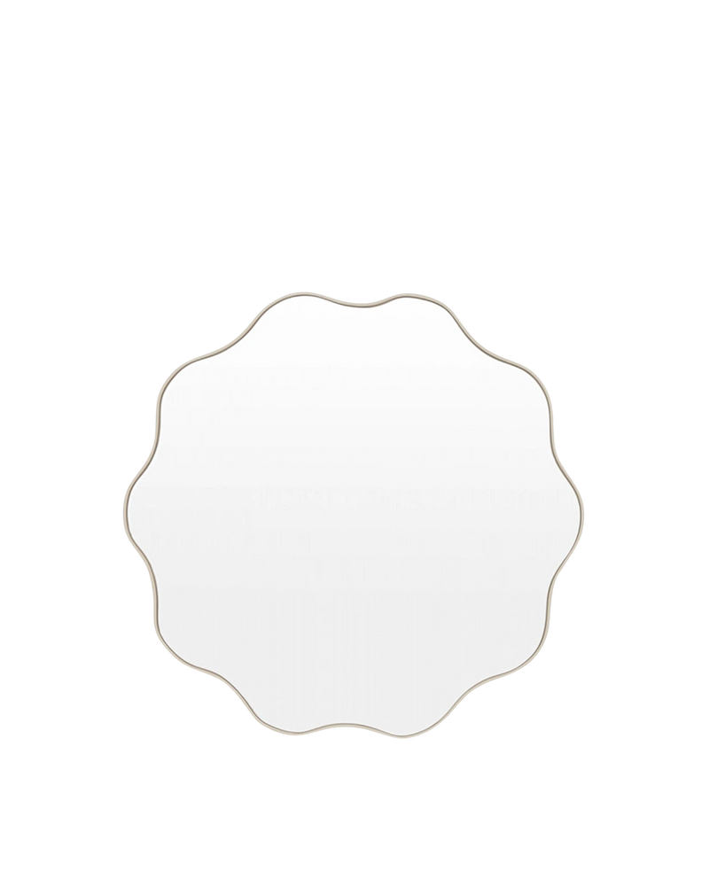 Artemis Round Mirror 80Cm x 80Cm - Sand