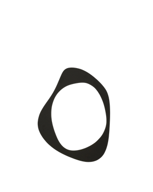 Aura Mirror 50cm X 65cm - Black