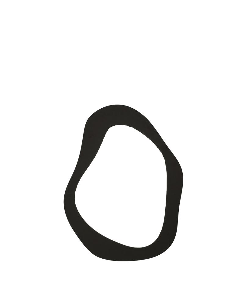 Aura Mirror 65cm X 85cm - Black