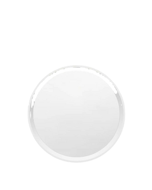 Austen Round Mirror - Bright White