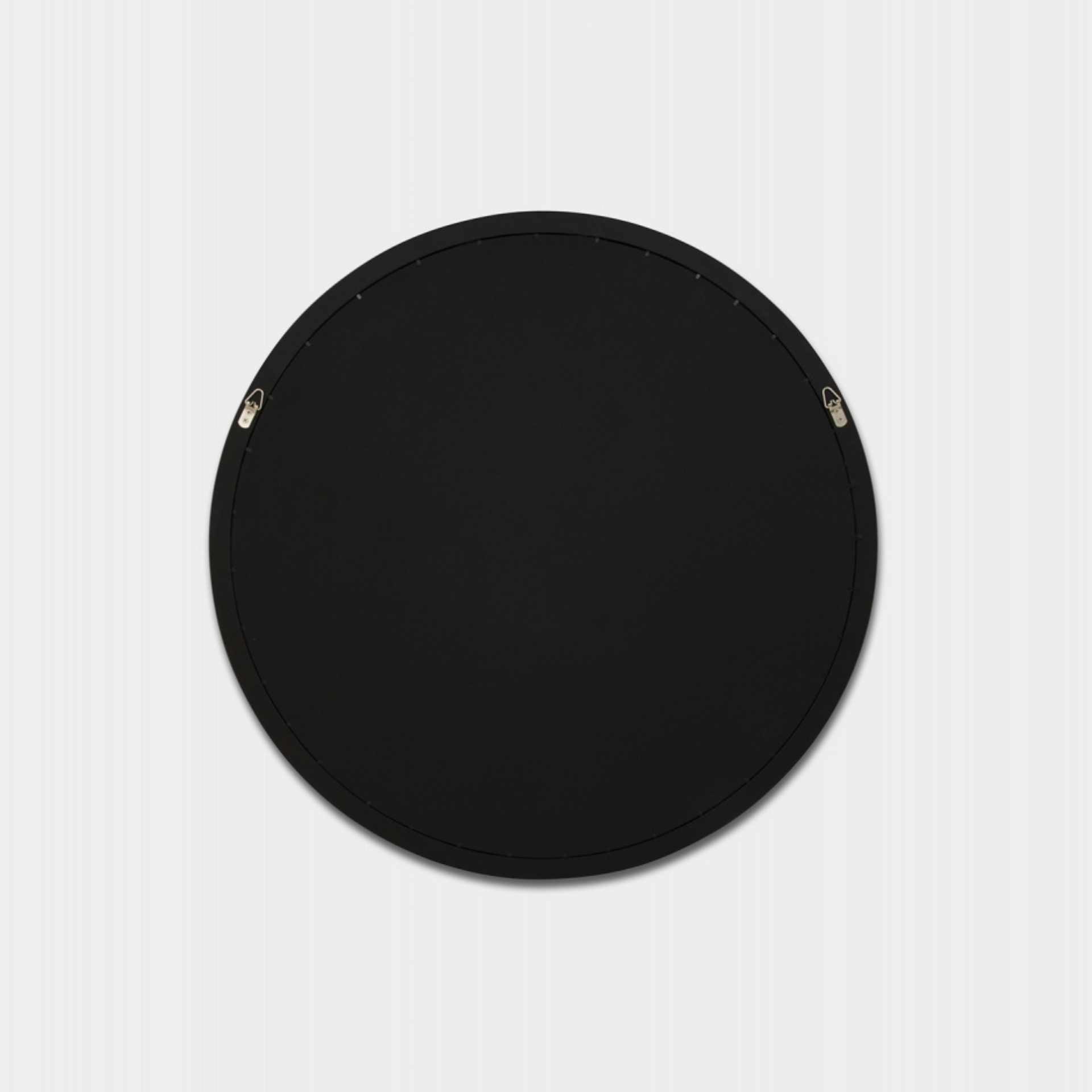 Austen Round Mirror - Black