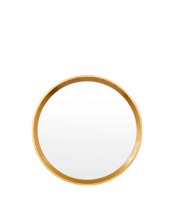 Austen Round Mirror - Brass