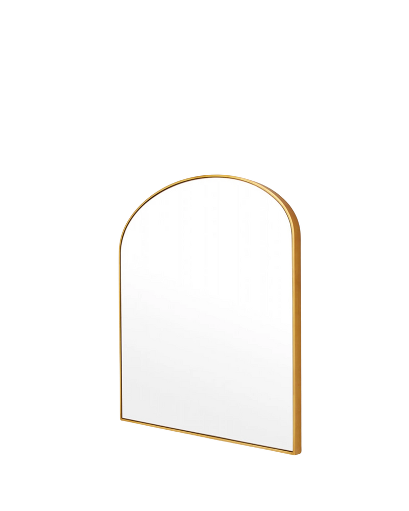 Bella Large Arch Mirror - Brass