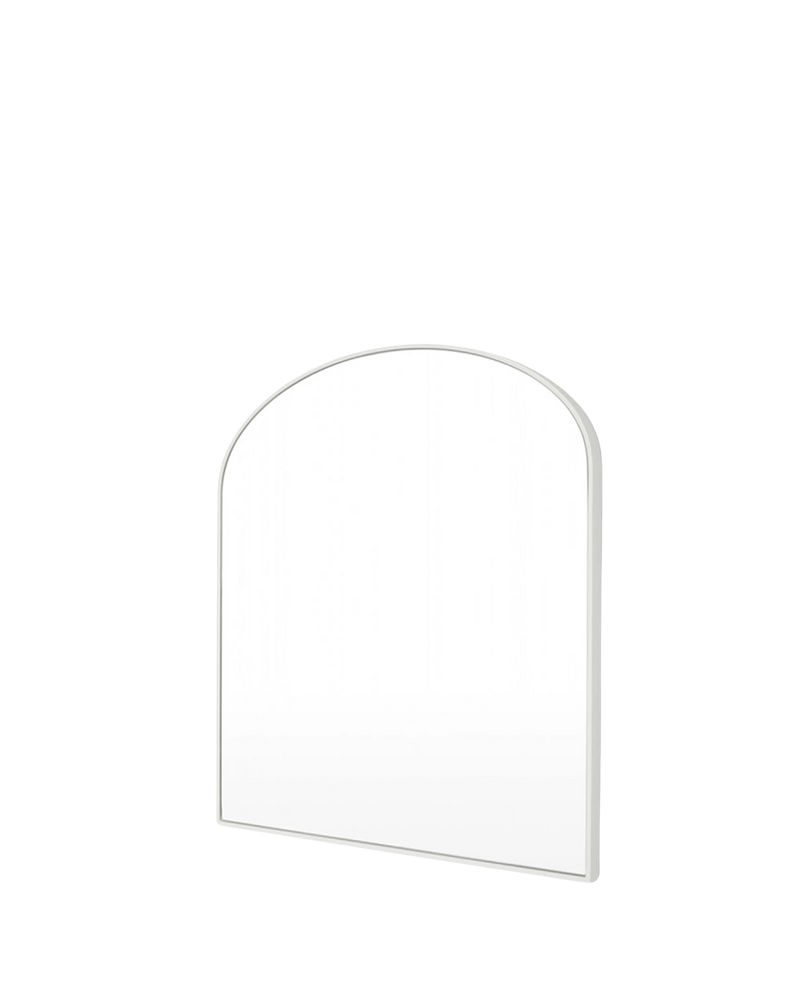Bella Large Arch Mirror - Bright White