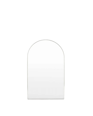 Bjorn Arch Mirror 55cm x 85cm - Silver