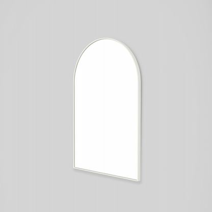 Bjorn Arch Mirror 55cm x 85cm - Bright White
