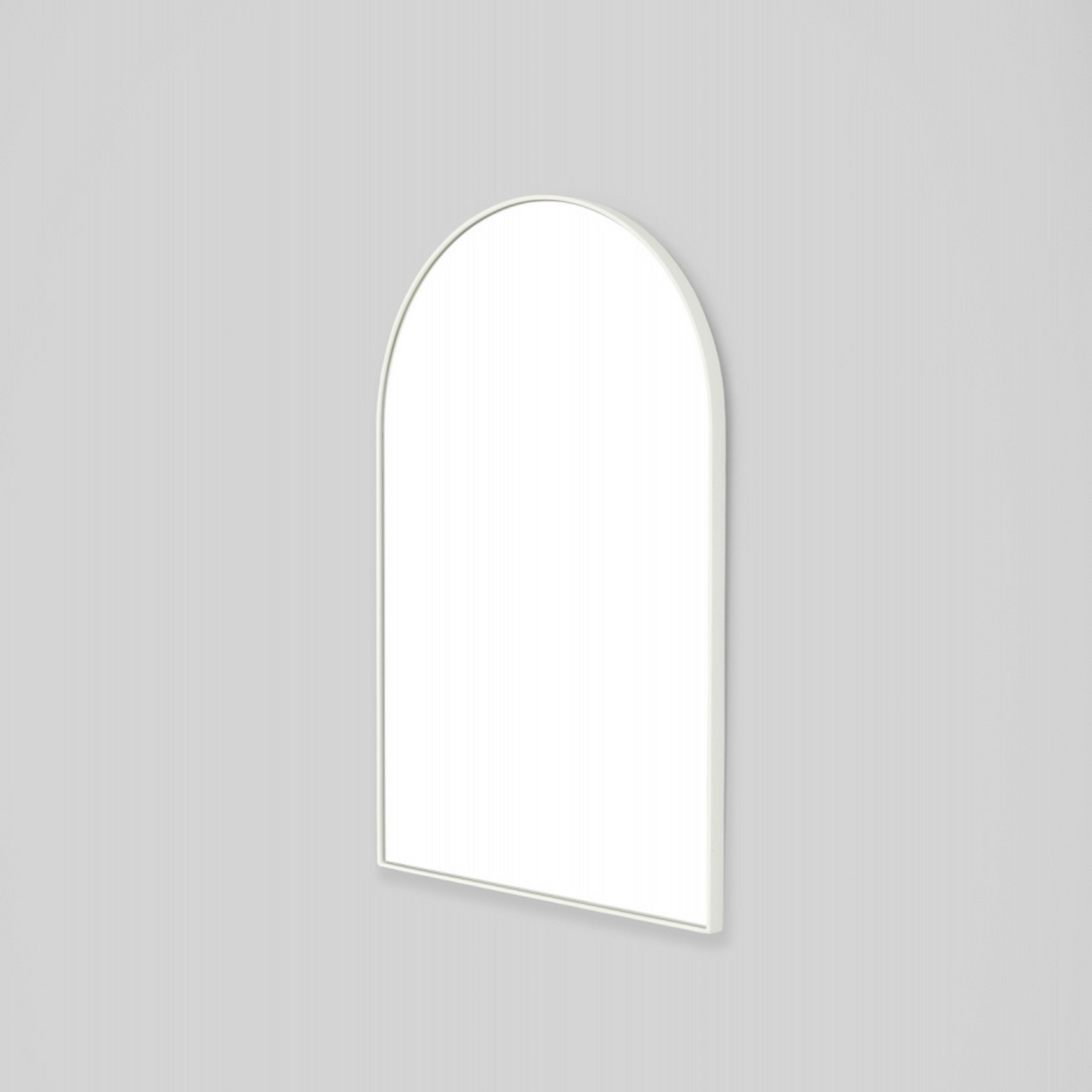 Bjorn Arch Mirror 55cm x 85cm - Bright White