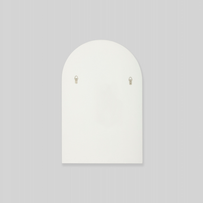 Bjorn Arch Mirror 55cm x 85cm - Bright White