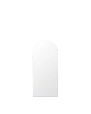 Bjorn Arch Floor Mirror - Powder