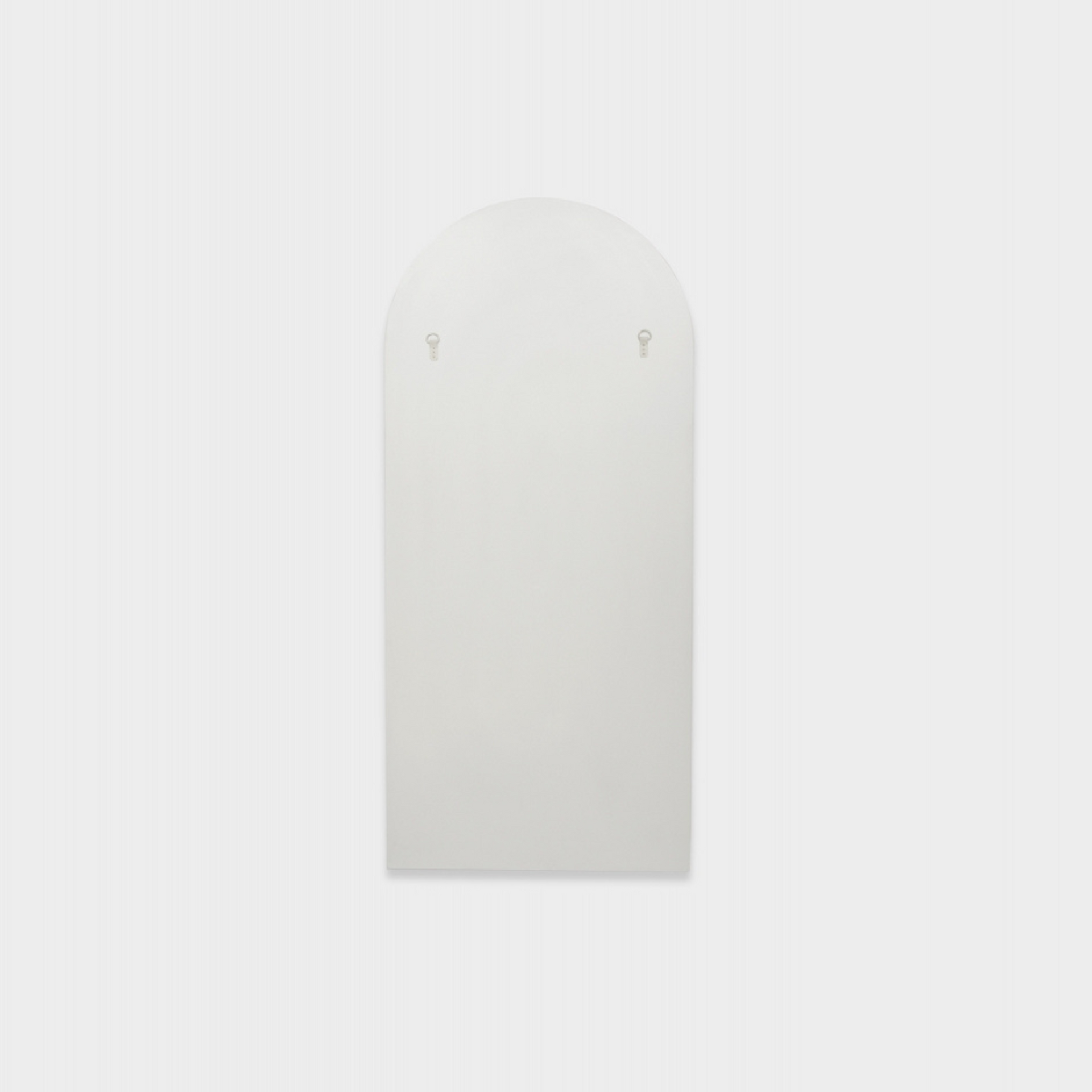 Bjorn Arch Floor Mirror - Silver