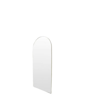 Bjorn Arch Floor Mirror - Silver