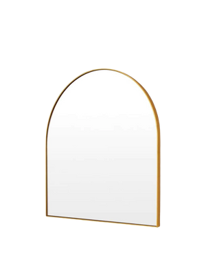 Bjorn Arch Mirror - Brass