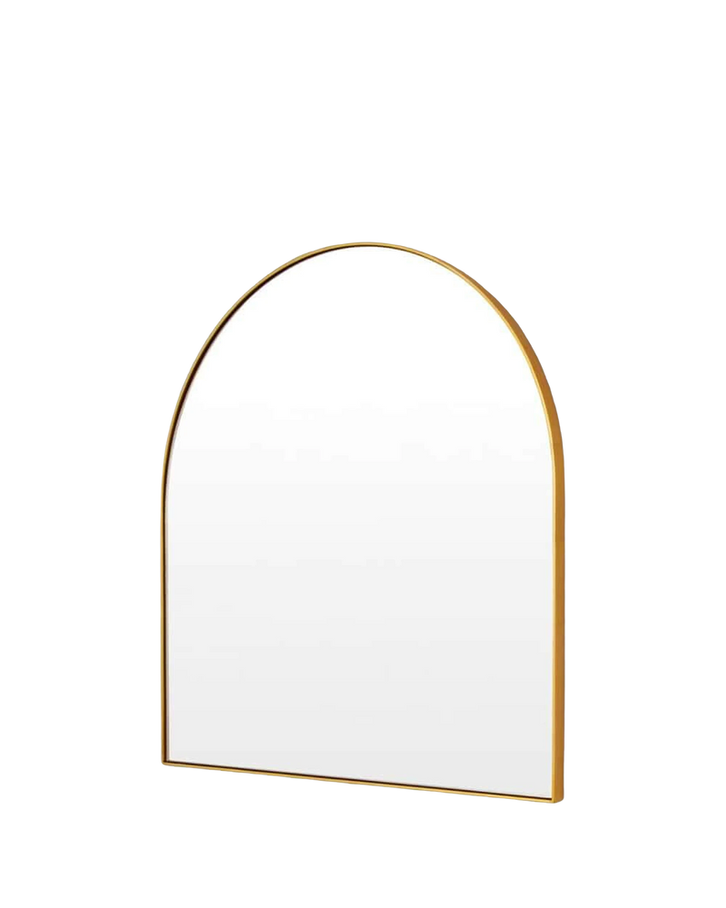 Bjorn Arch Mirror - Brass