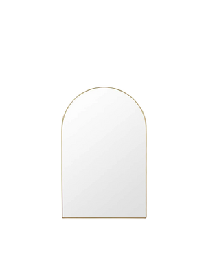 Bjorn Arch Oversized Mirror - Brass