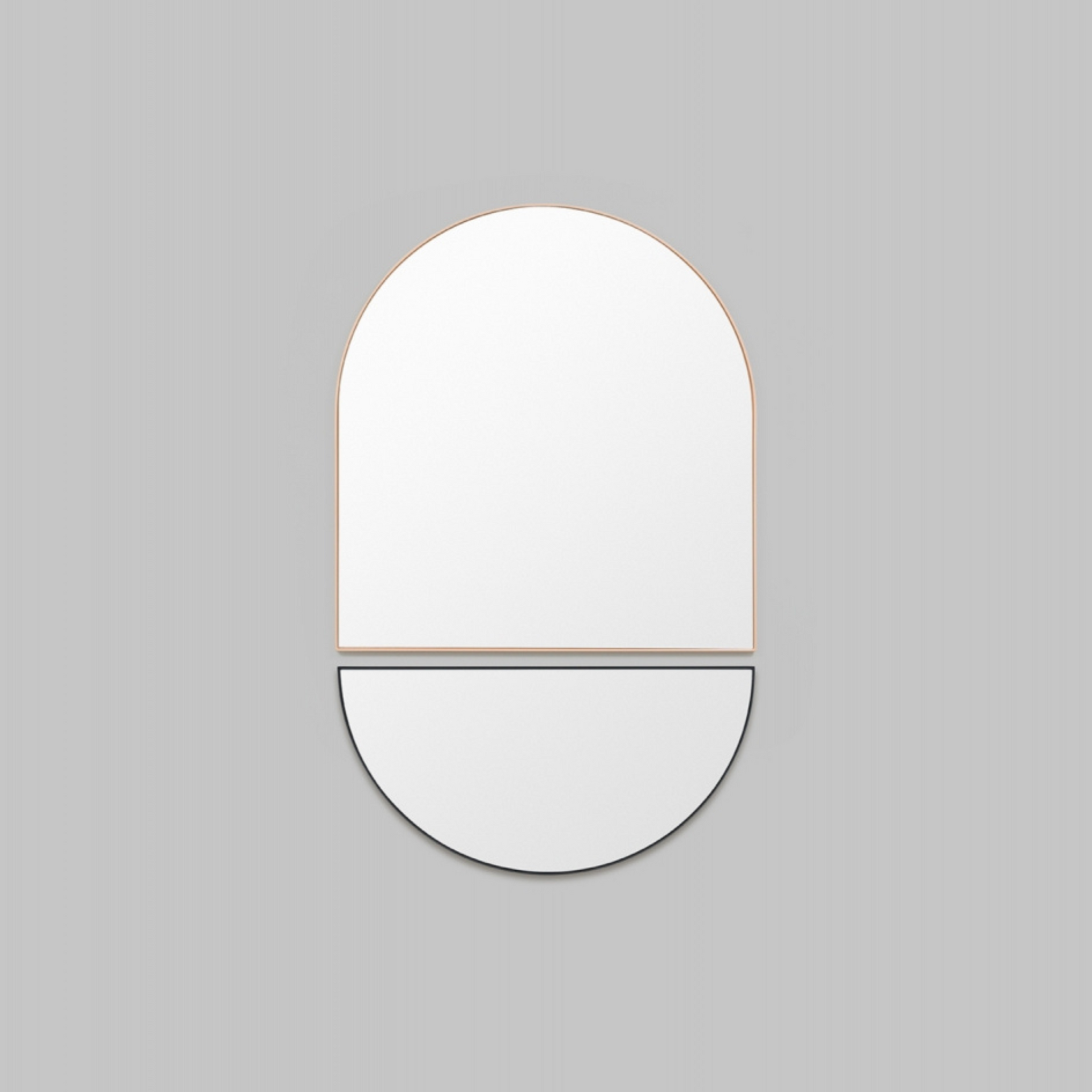 Bjorn Arch Mirror - Powder