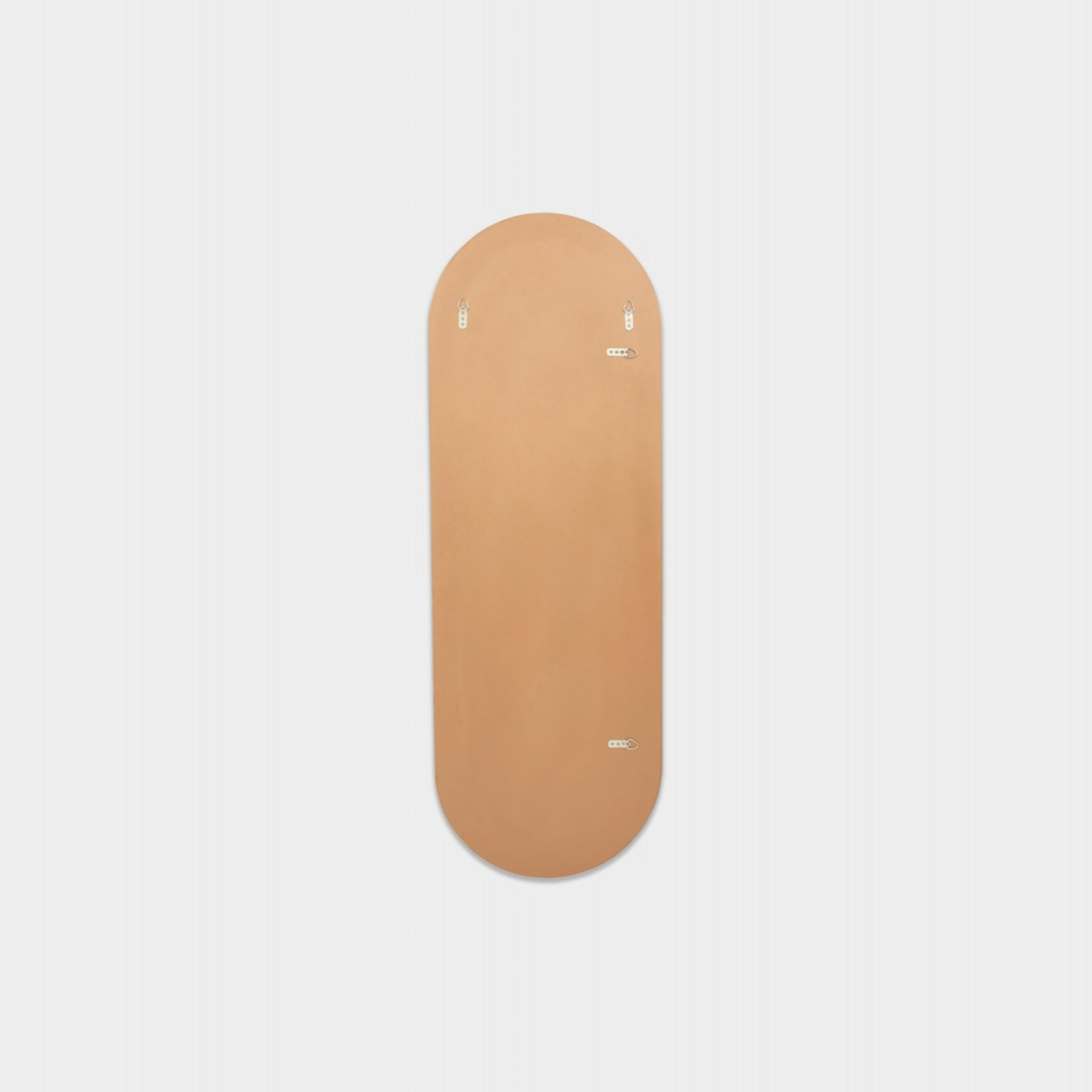 Bjorn Large Oval Mirror - Brass