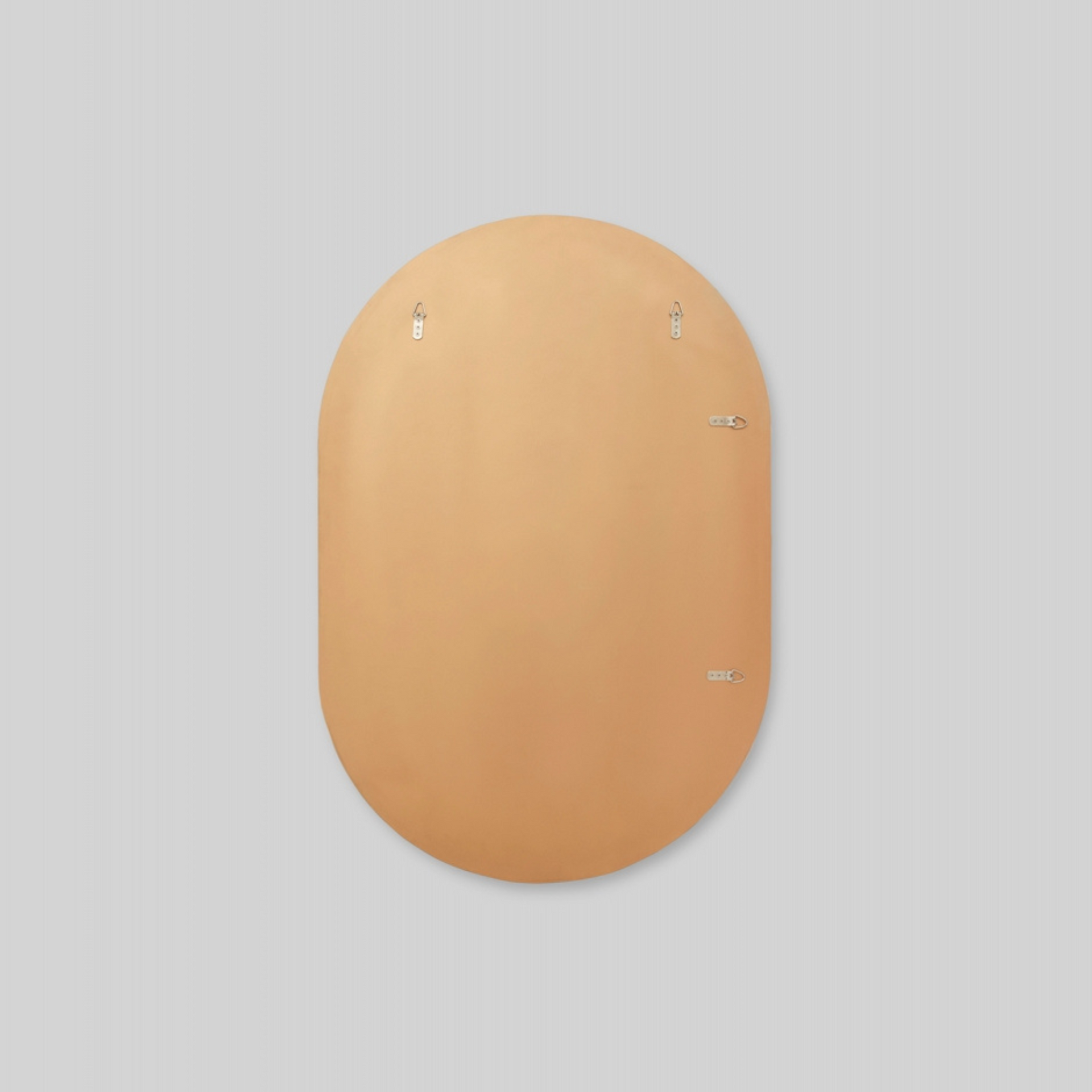 Bjorn Oval Mirror - Brass