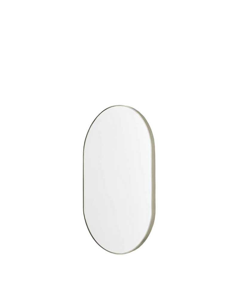 Bjorn Oval Mirror - Silver