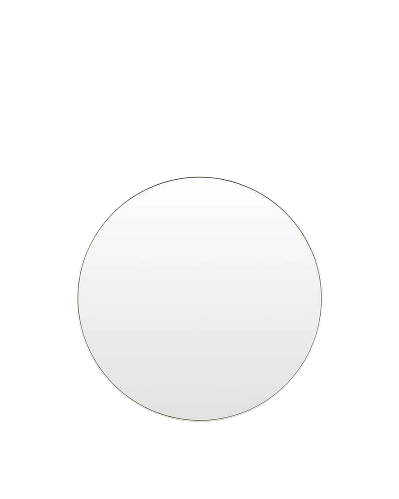 Bjorn Round Mirror - Silver 80cm