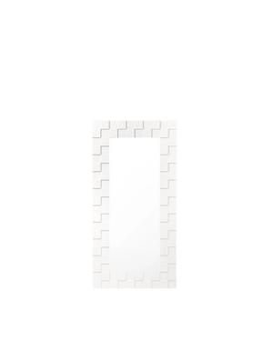 Checked Mirror 80cm x 160cm - Snow