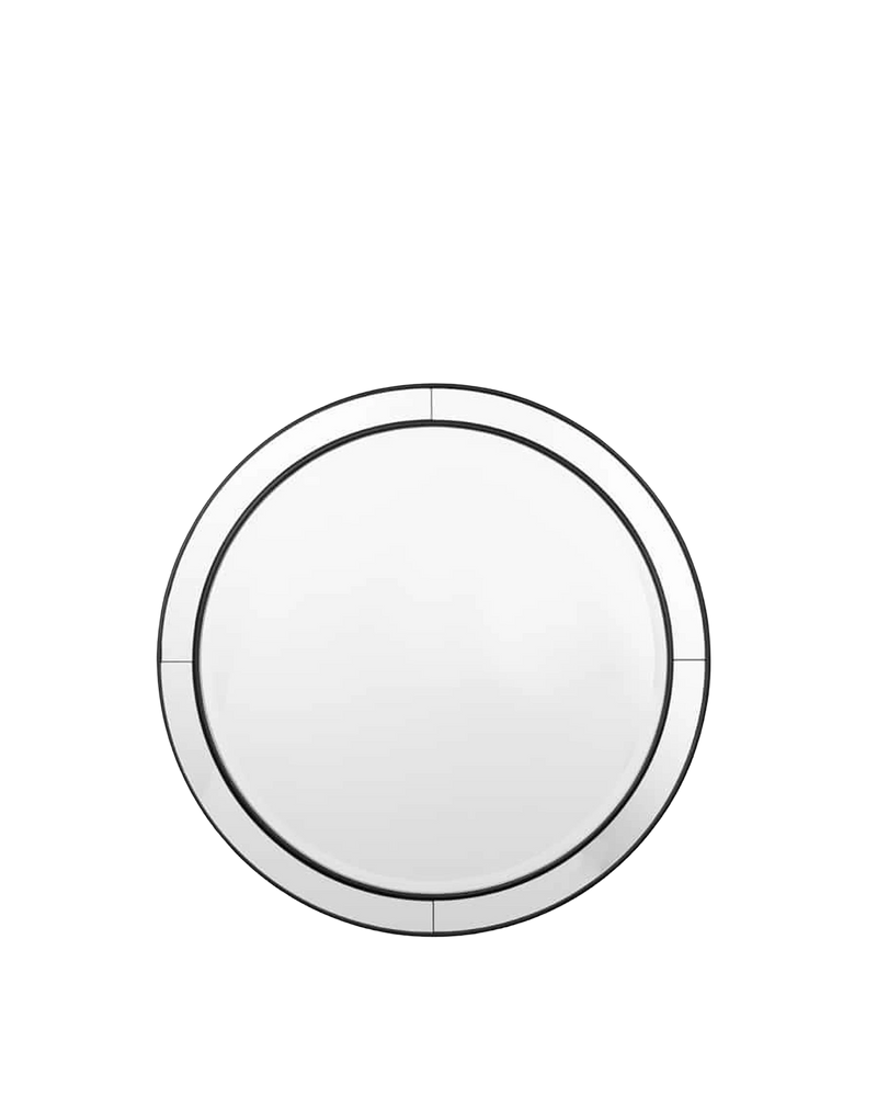 Cohen Round Mirror - Black