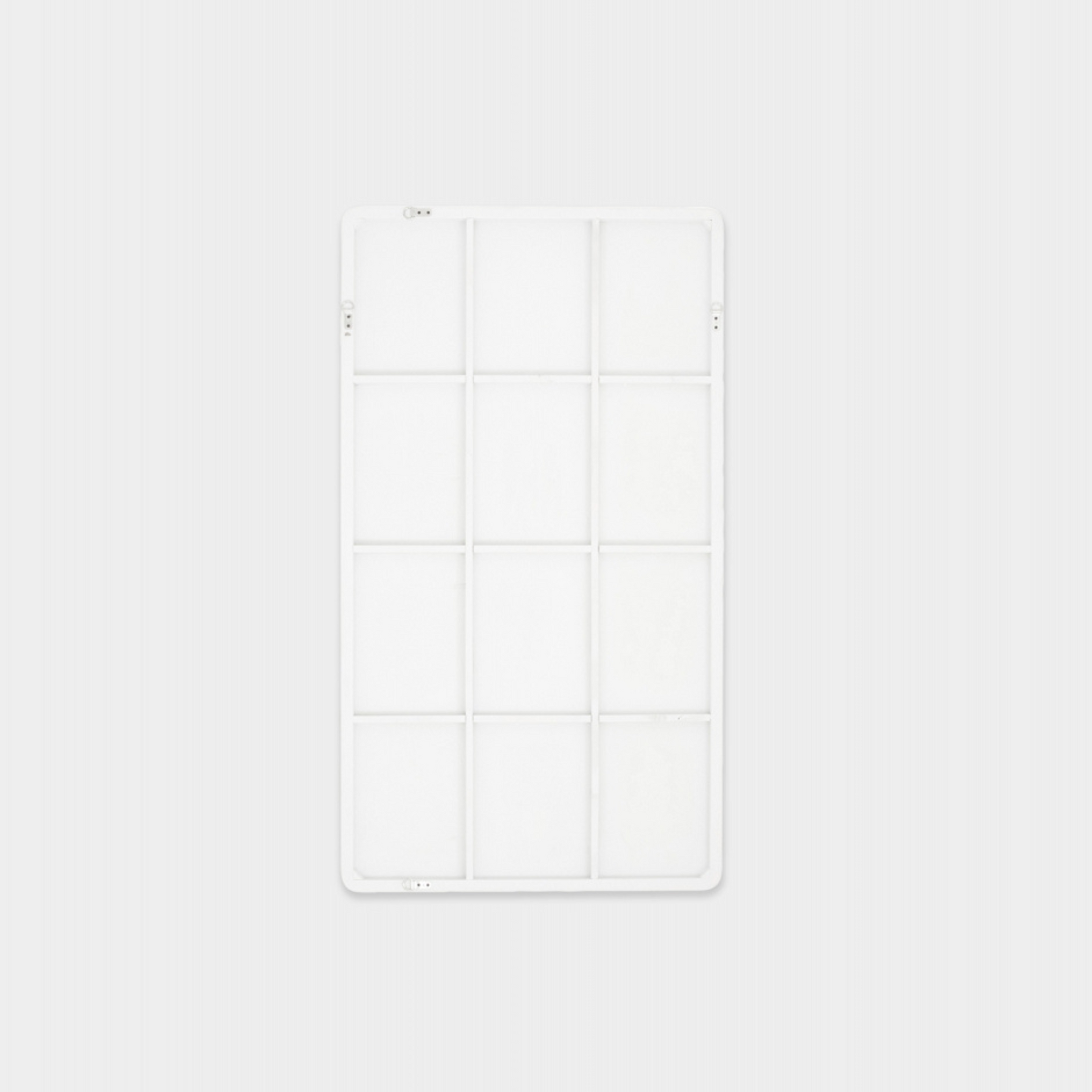 Flynn Curve Leaner Mirror - Bright White