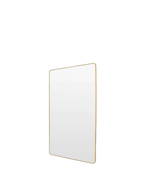 Flynn Curve Leaner Mirror - Brass