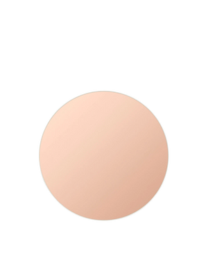 Flynn Round Mirror - Bright White / Dusk