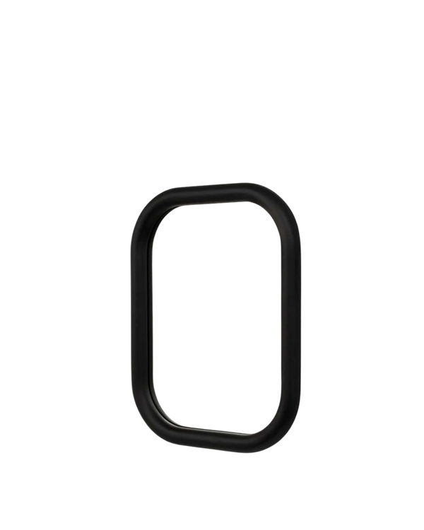 Gertrude Rectangle Mirror - Black 55cm x 70cm