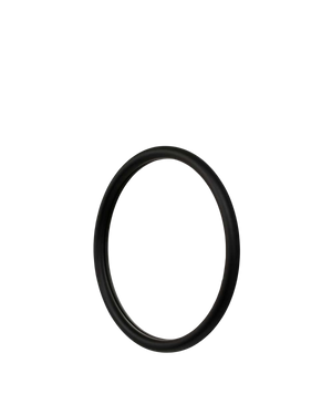 Gertrude Round Mirror - Black