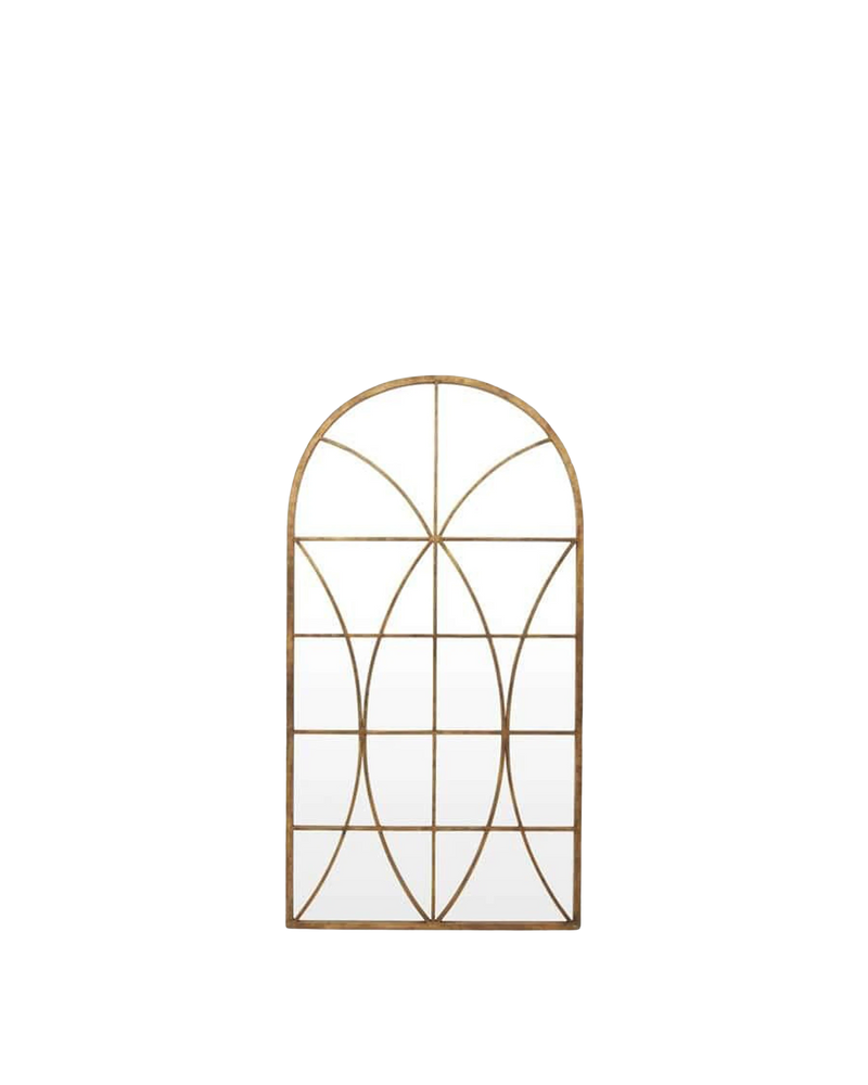 Grand Arch Leaner Mirror - Rust