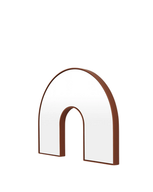 Kaari Arch Mirror - Rust