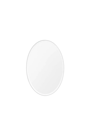 Lolita Oval Mirror 90cm x 60cm - Bright White