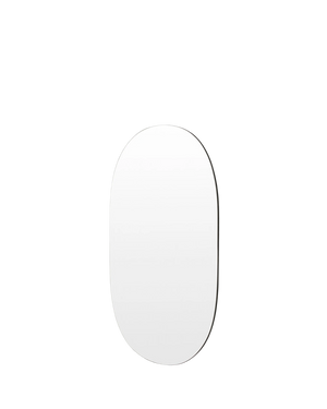 Miller Tall Black Oval Mirror 80cm x 150cm